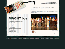 Tablet Screenshot of macht-los.de